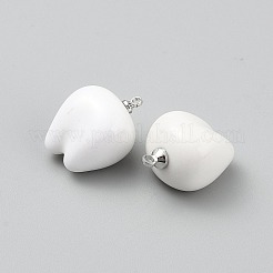 Ciondoli di resina&nbsp;RESI-WH0038-34A