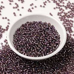 MIYUKIラウンドロカイユビーズ  日本製シードビーズ  （rr3748)  8/0  3mm  穴：1mm  約422~455PCS /ボトル  10 G /ボトル&nbsp;SEED-JP0009-RR3748
