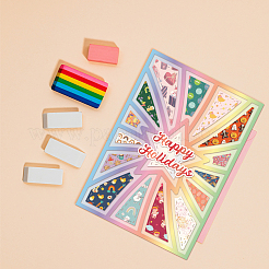 Прямоугольные трафареты для штампов из углеродистой стали DIY-WH0309-1637