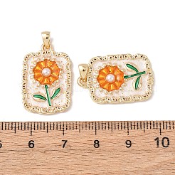 Латунь эмаль подвески&nbsp;KK-C143-49G