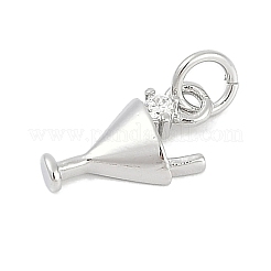 Латунные микро проложить кубического циркония подвески&nbsp;KK-Q028-70P-02