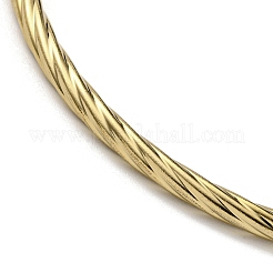 7шт. вакуумное покрытие PVD 202 набор браслетов из нержавеющей стали&nbsp;BJEW-M317-11G