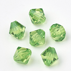 Perles en acrylique transparente&nbsp;TACR-S146-10mm-13