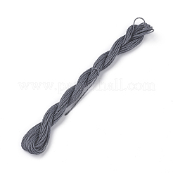 Cordon rond en polyester ciré&nbsp;YC-WH0005-01