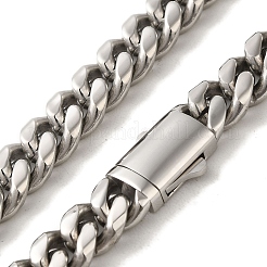 Не тускнеющие ожерелья из нержавеющей стали марки 304 NJEW-Q337-04A-P