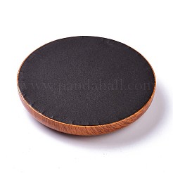 Плоские круглые деревянные браслеты ювелирных изделий pesentation выставочный лоток ODIS-P008-15B-01