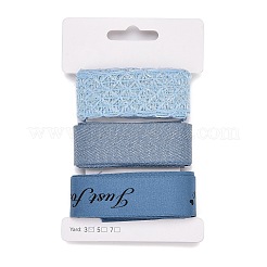 Ruban polyester 9 yards 3 styles&nbsp;SRIB-A014-E03