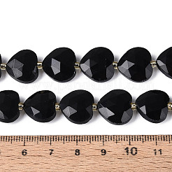 Природные обсидиана бисер нитей&nbsp;G-P592-B06-01