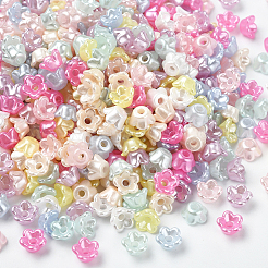 2400шт 8 цвета непрозрачные акриловые бусины FIND-SP0001-18