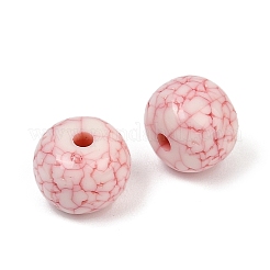 Акриловые бусины имитация бирюзы&nbsp;OACR-S047-14