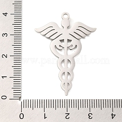 Подвески в виде змеи из нержавеющей стали 304 с защитой от потускнения&nbsp;STAS-S150-02P