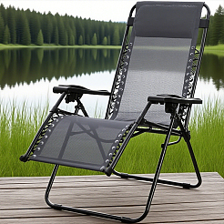 Складной реклайнер текстильный ткань&nbsp;AJEW-WH0314-881