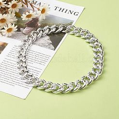 Ccb пластиковые ожерелья-цепочки со стразами&nbsp;NJEW-JN03560