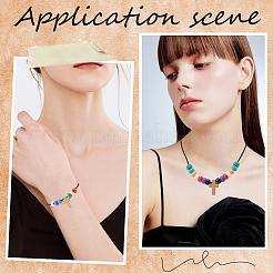 Наборы для изготовления браслетов из пластика и дерева своими руками&nbsp;DIY-SC0027-35