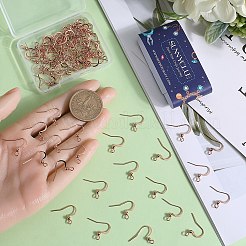 100 шт. крючки для сережек из хирургической нержавеющей стали 316 STAS-SC0006-43