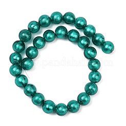 Стеклянные бусины FOIL-F002-01A