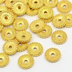 Perles de séparateur de style tibétain &nbsp;TIBE-47916-G-FF