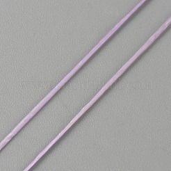 10m 円形弾性クリスタル糸  ジュエリービーズコード  ストレッチブレスレット作り用  プラム  0.6mm  約10.94ヤード（10m）/ロール&nbsp;OCOR-CJC0004-03G