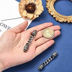 Концы из нержавеющей стали 304 с цепочкой&nbsp;LS-FIND-CJC0012-141D