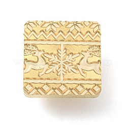 Weihnachtsthema Wachssiegel Messingstempelkopf&nbsp;LS-TOOL-R125-04B