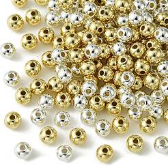 200шт 2 цвета пластиковые бусины ccb CCB-FS0001-07