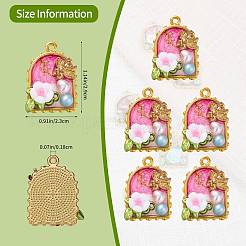 Pendente smaltati in lega&nbsp;FIND-SZ0019-25C