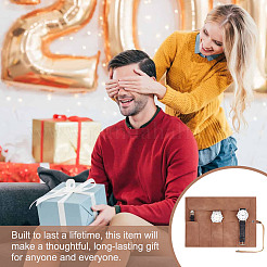 Сумки для хранения часов с 5 отделением для ворса DIY-WH0430-782