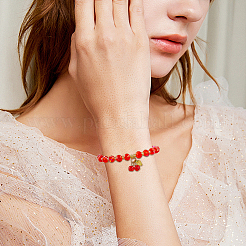 15 прядь 12 стиля гальванизированные стеклянные бусины пряди EGLA-PA0001-11