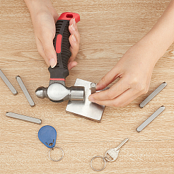 Стальной молоток для штамповки металла&nbsp;TOOL-WH0133-03