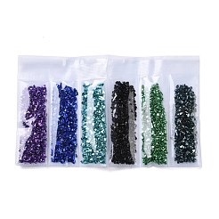 ガラスチップビーズ  DIYドリップフィラー用  ミックスカラー  1~3x1~3x1~1.5mm&nbsp;GLAA-C018-01B