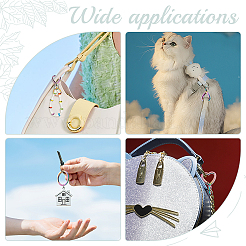 10 шт. поворотные застежки из сплава в форме сердца FIND-PH0009-04