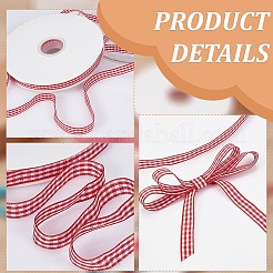 Нейлоновая лента с принтом в клетку OCOR-WH0097-70A