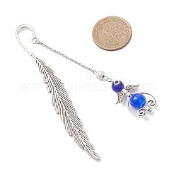 Тибетском стиле сплава перо закладки AJEW-JK00398