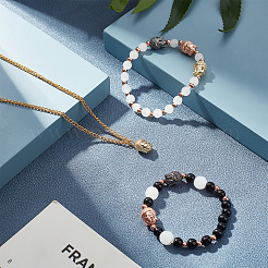 Латунные бусины KK-PH0001-32