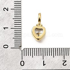 Латунь прокладывает кубические циркониевые прелести&nbsp;LS-KK-Q097-03D-G