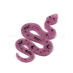 Непрозрачные печатные акриловые подвески&nbsp;OACR-R007-01B