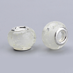 Бусины ручной работы светящиеся шарики европейца LAMP-Q029-35L