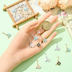 10 шт. подвески из сплава со стразами&nbsp;FIND-YW0008-91A