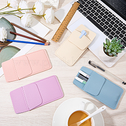 Trousse à stylos rectangulaire en cuir&nbsp;DIY-CL0001-70A