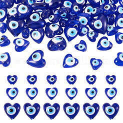 60шт ручной работы бусины лэмпворк LAMP-PJ0001-05