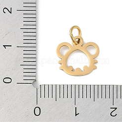 Anhänger aus Edelstahl 304&nbsp;STAS-L279-001G-09