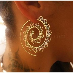 Orecchini a perno in lega a spirale&nbsp;FS-WG5570C-01
