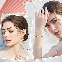 60 шт. 2 размера ионное покрытие (IP) шармы-шармы из нержавеющей стали 304 STAS-BBC0004-72