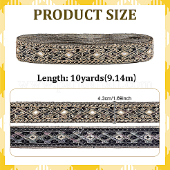 Nastro in poliestere in stile etnico&nbsp;OCOR-WH0003-084B