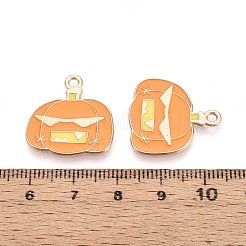 Подвески из сплава с эмалью на тему Хэллоуина&nbsp;ENAM-T022-54G-08