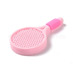 Непрозрачные аксессуары из смолы украшения ракетка из смолы кабошоны RESI-B013-01