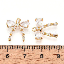 Ottone micro spianare pendenti zirconi&nbsp;KK-N261-93A-G