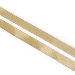 ポリエステルサテンリボン  フラット  結婚祝い用  パーティーデコレーション  サドルブラウン  5/8インチ（16mm）  約24.06ヤード（22m）/ロール&nbsp;SRIB-WH0010-03B