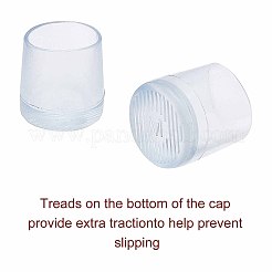 8 пара защитных накладок из ПВХ для высоких каблуков&nbsp;FIND-GF0002-08B