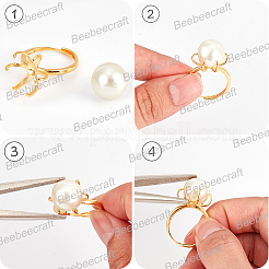 1 шт регулируемая фурнитура для кольца из стерлингового серебра STER-BBC0006-90